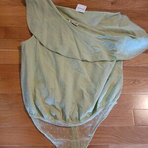 NWT Free People light green bodysuit